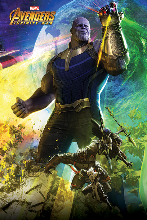 Detail Poster Avengers Infinity War Nomer 25