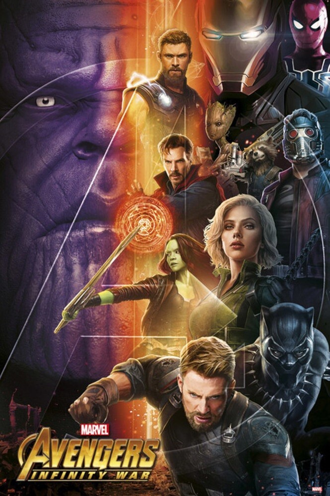 Detail Poster Avengers Infinity War Nomer 5