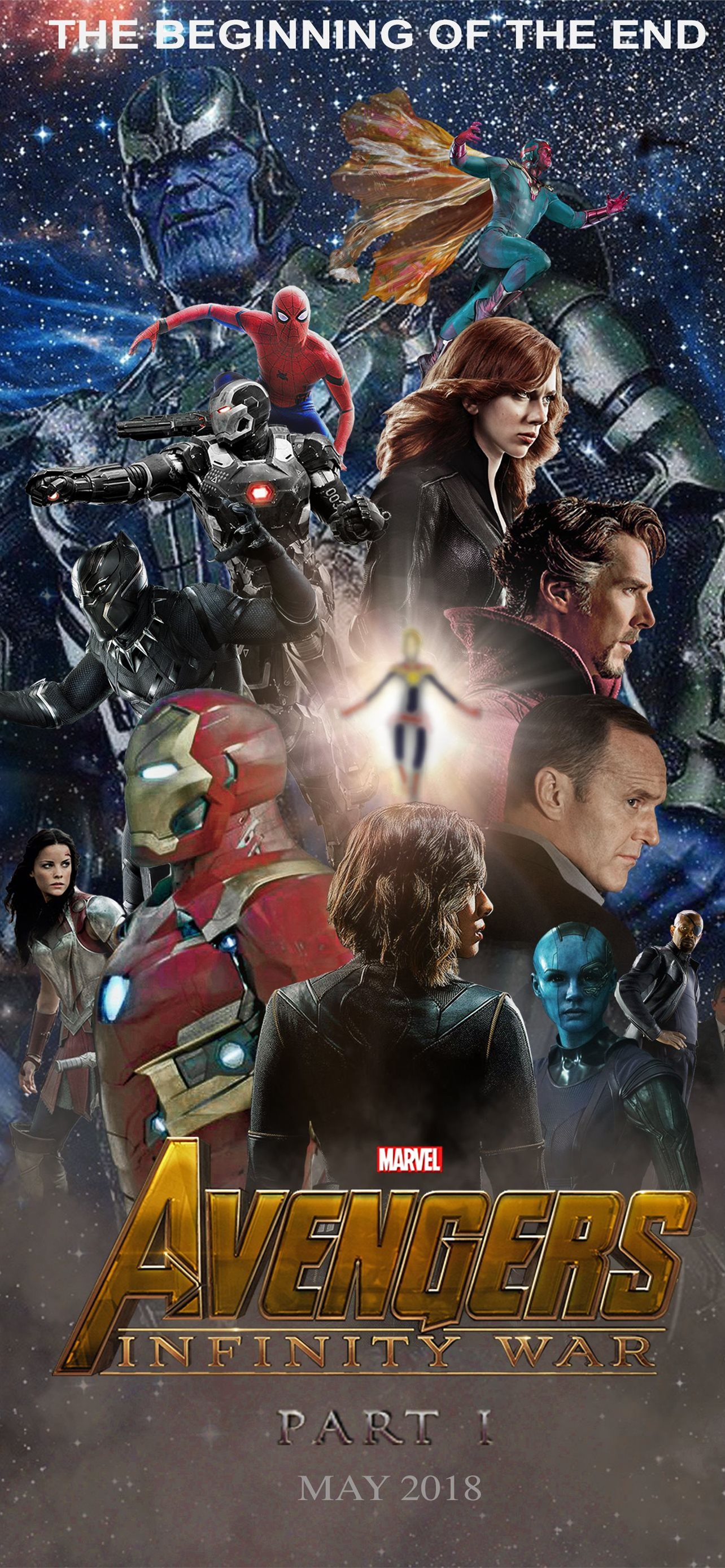 Detail Poster Avengers Infinity War Hd Nomer 21