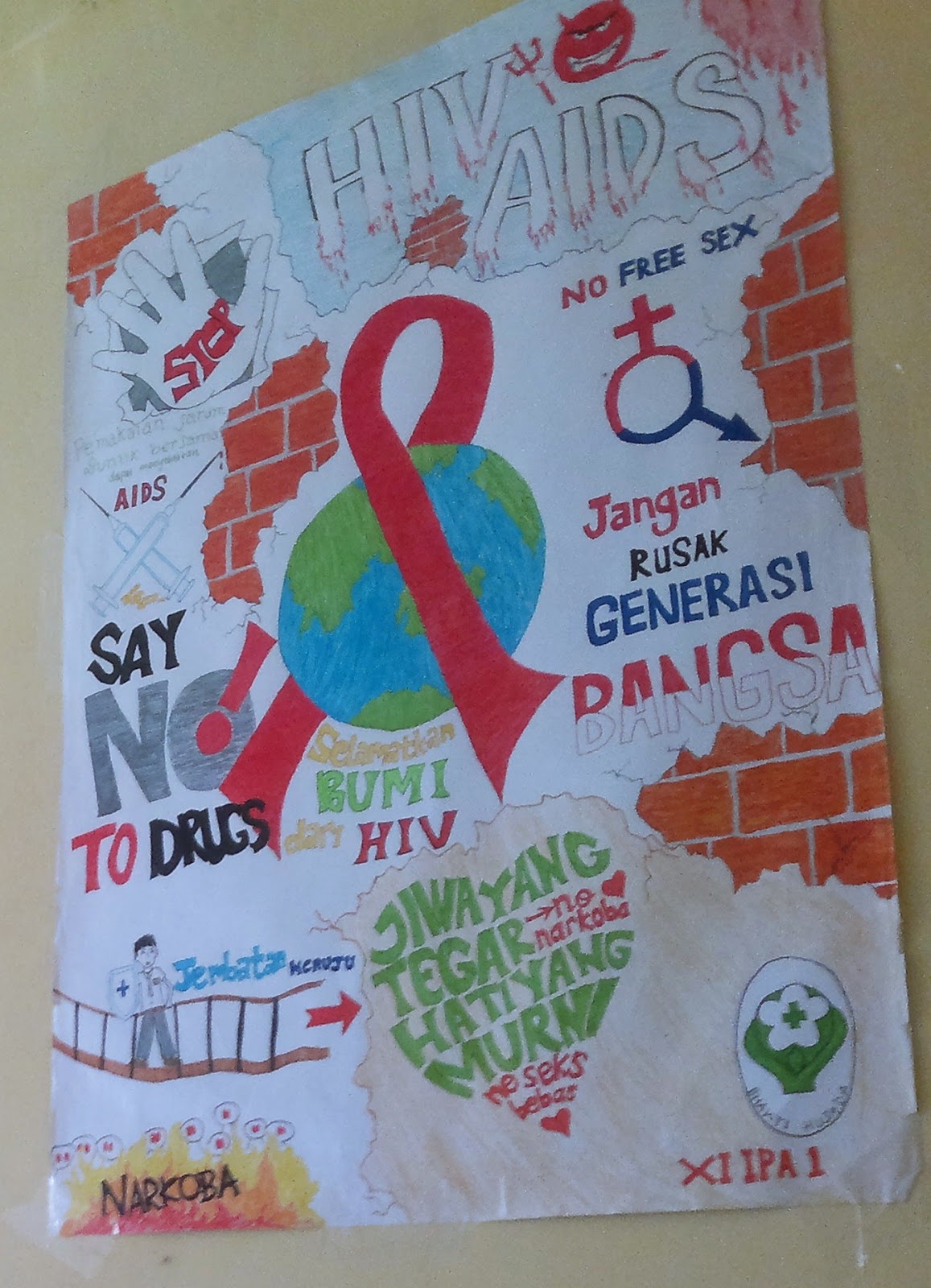 Detail Poster Bahaya Hiv Aids Nomer 6