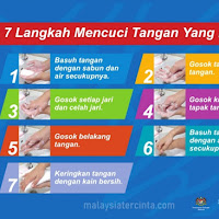 Detail Poster Cuci Tangan 7 Langkah Nomer 14