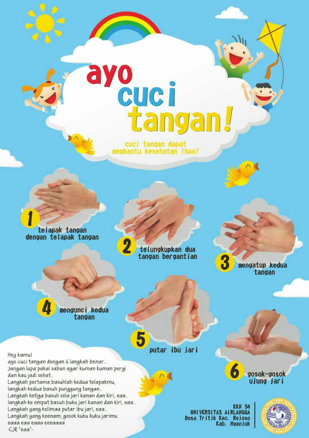 Detail Poster Cuci Tangan 7 Langkah Nomer 33