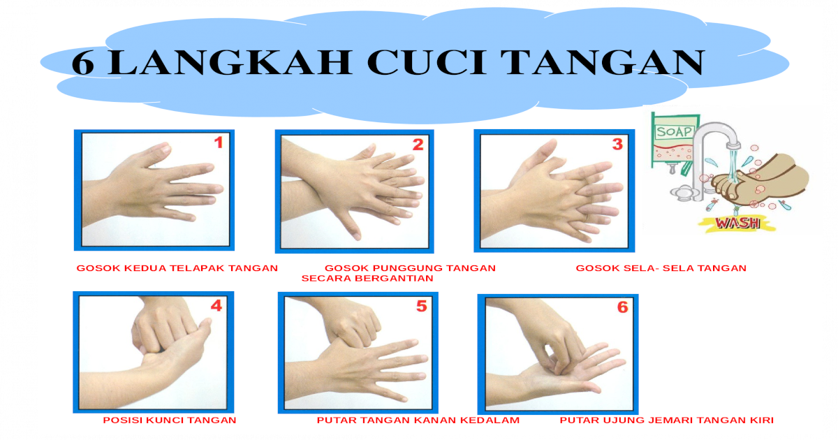 Detail Poster Cuci Tangan 7 Langkah Nomer 36