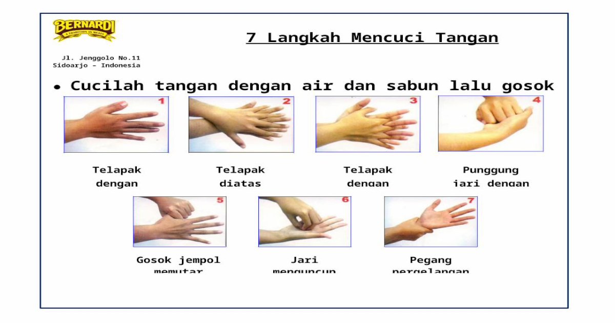 Detail Poster Cuci Tangan 7 Langkah Nomer 42
