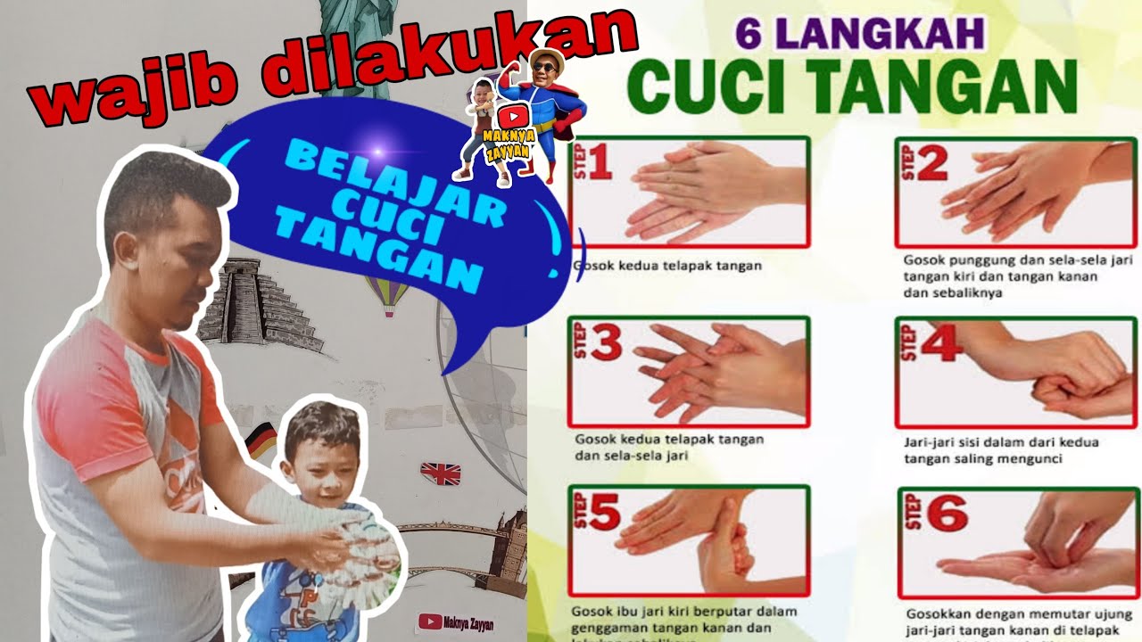 Detail Poster Cuci Tangan 7 Langkah Nomer 44