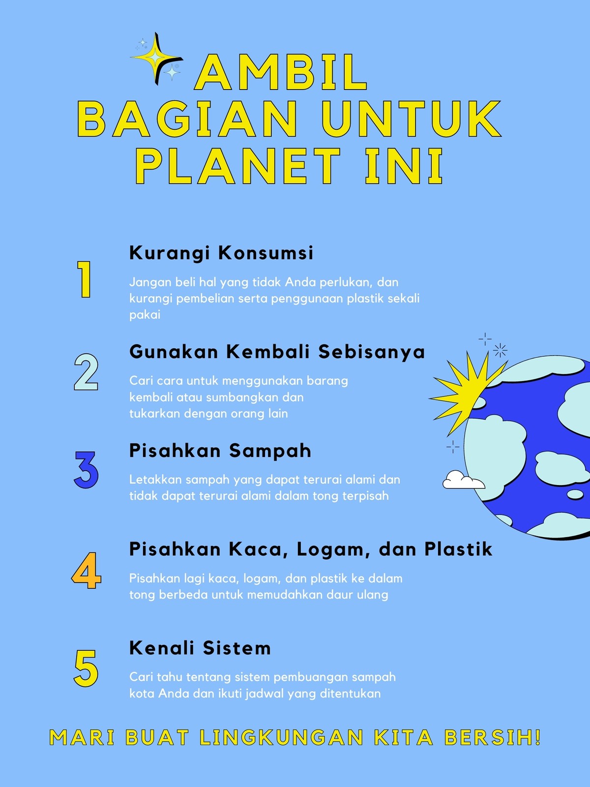 Detail Poster Daur Ulang Plastik Nomer 13