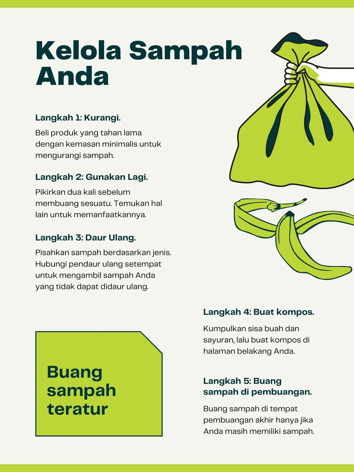 Detail Poster Daur Ulang Plastik Nomer 4