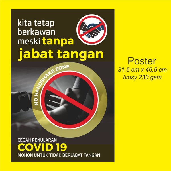 Detail Poster Dilarang Berjabat Tangan Nomer 4