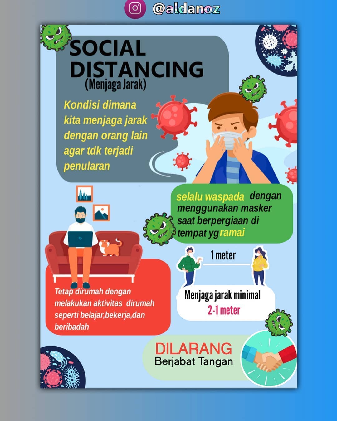 Detail Poster Dilarang Berjabat Tangan Nomer 33