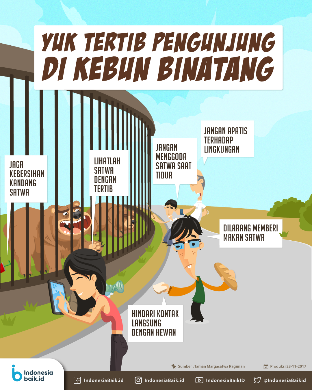 Detail Poster Dilarang Memberi Makan Hewan Nomer 8