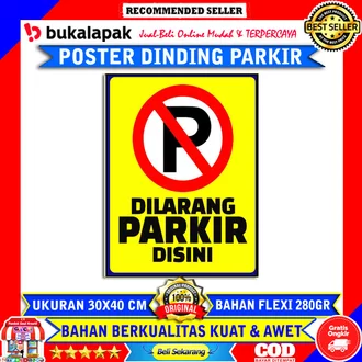 Detail Poster Dilarang Parkir Nomer 18