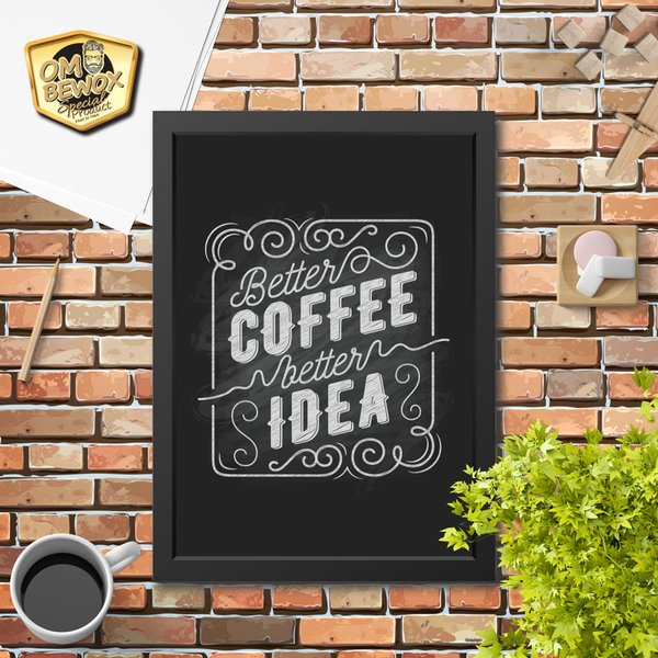 Detail Poster Dinding Cafe Nomer 24