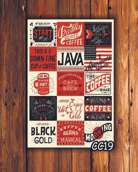 Detail Poster Dinding Cafe Nomer 4