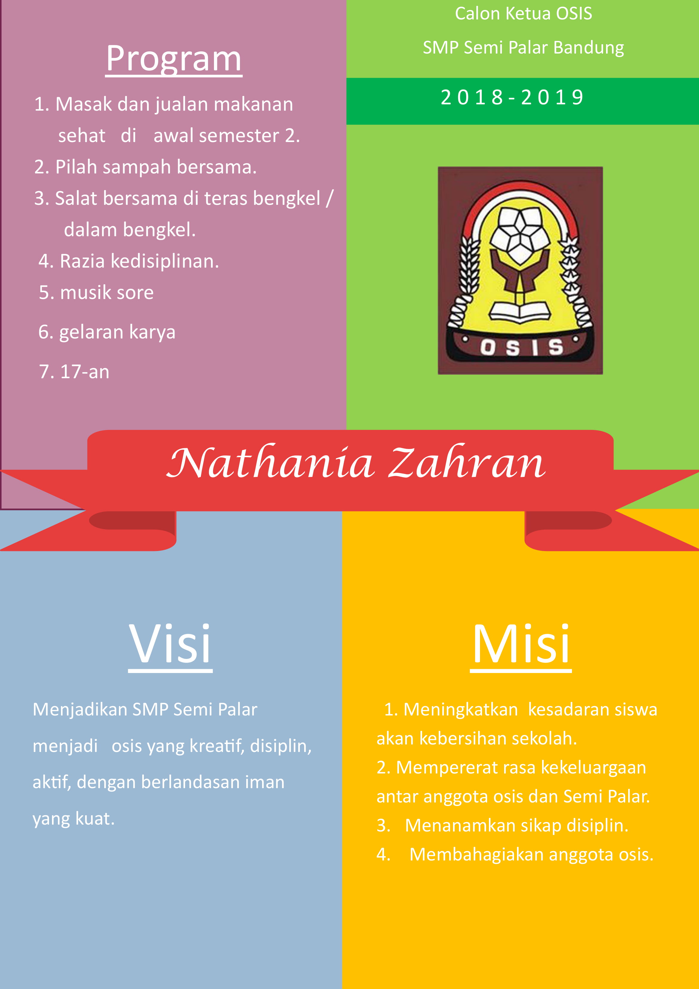 Detail Poster Disiplin Di Sekolah Nomer 12