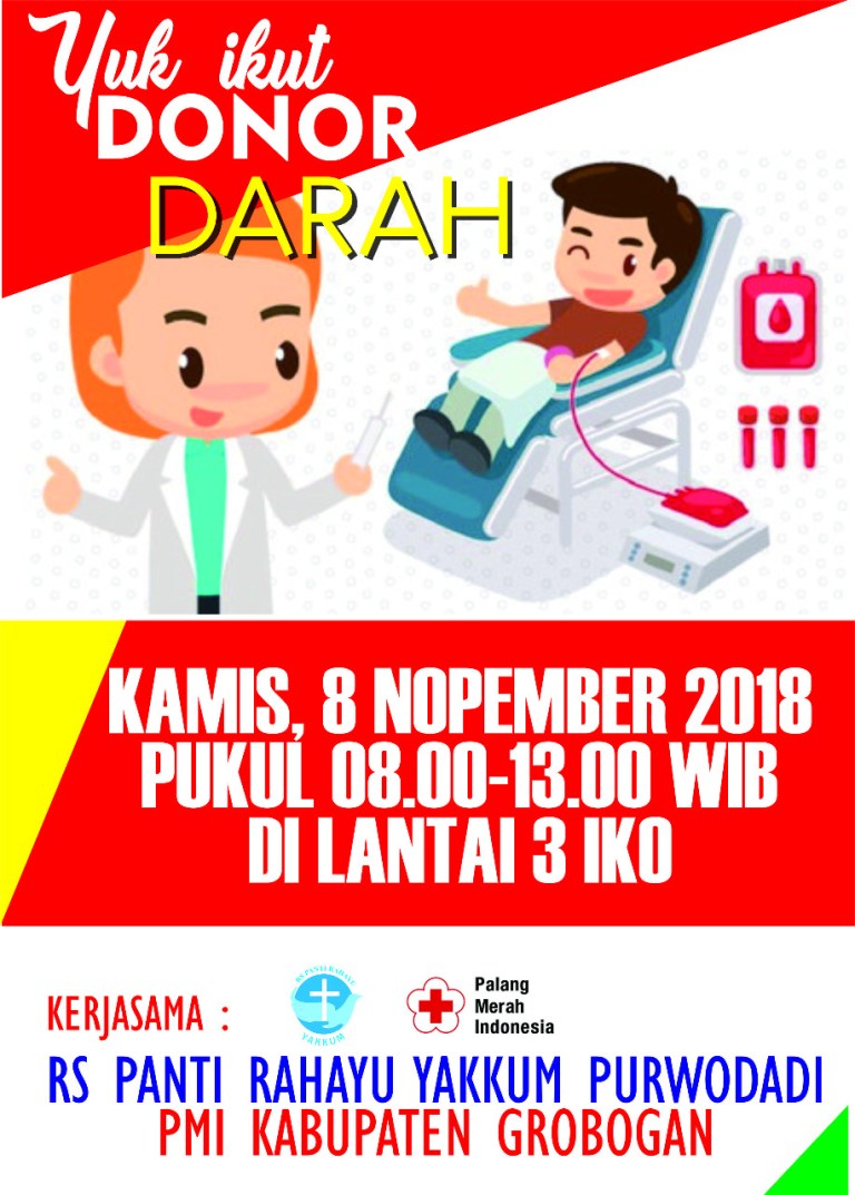 Detail Poster Donor Darah Kartun Nomer 44