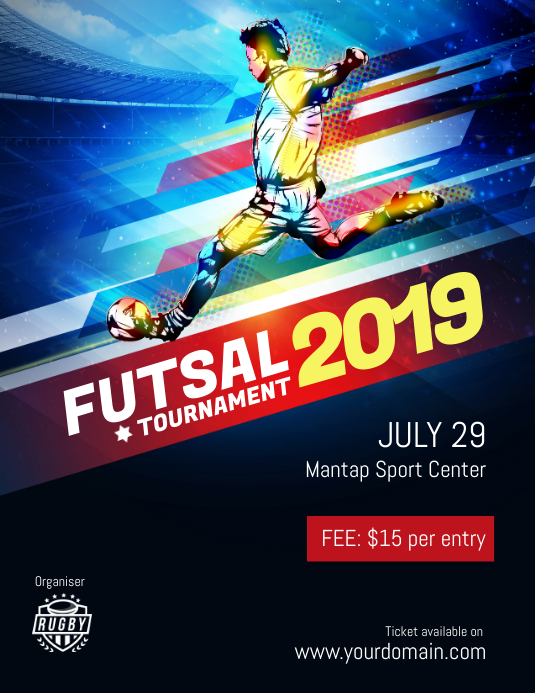 Detail Poster Futsal Polos Nomer 8