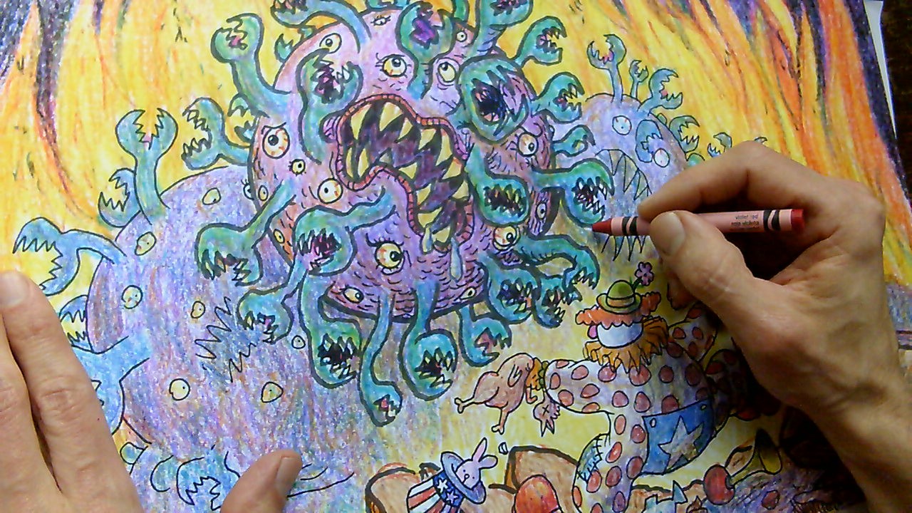 Detail Poster Gambar Crayon Nomer 28
