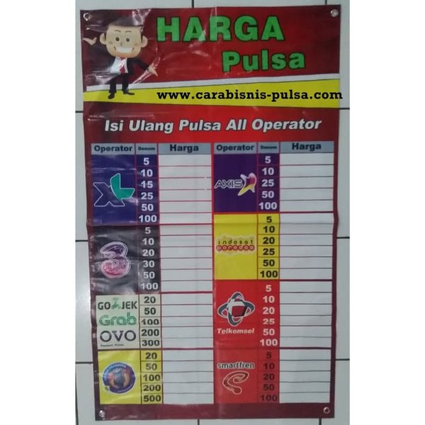 Detail Poster Harga Pulsa Nomer 46