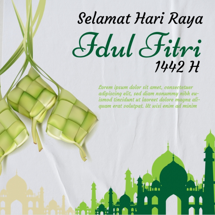 Detail Poster Hari Raya Idul Fitri Nomer 47