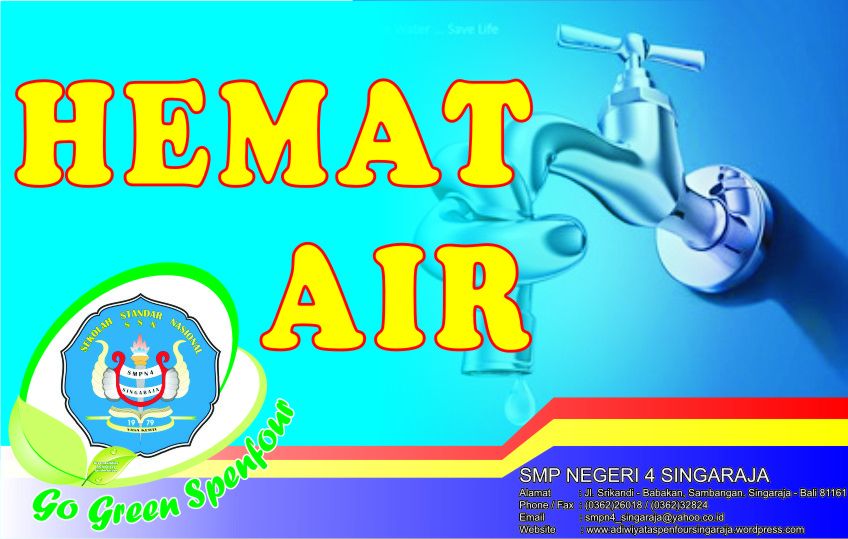 Detail Poster Hemat Air Di Sekolah Nomer 22