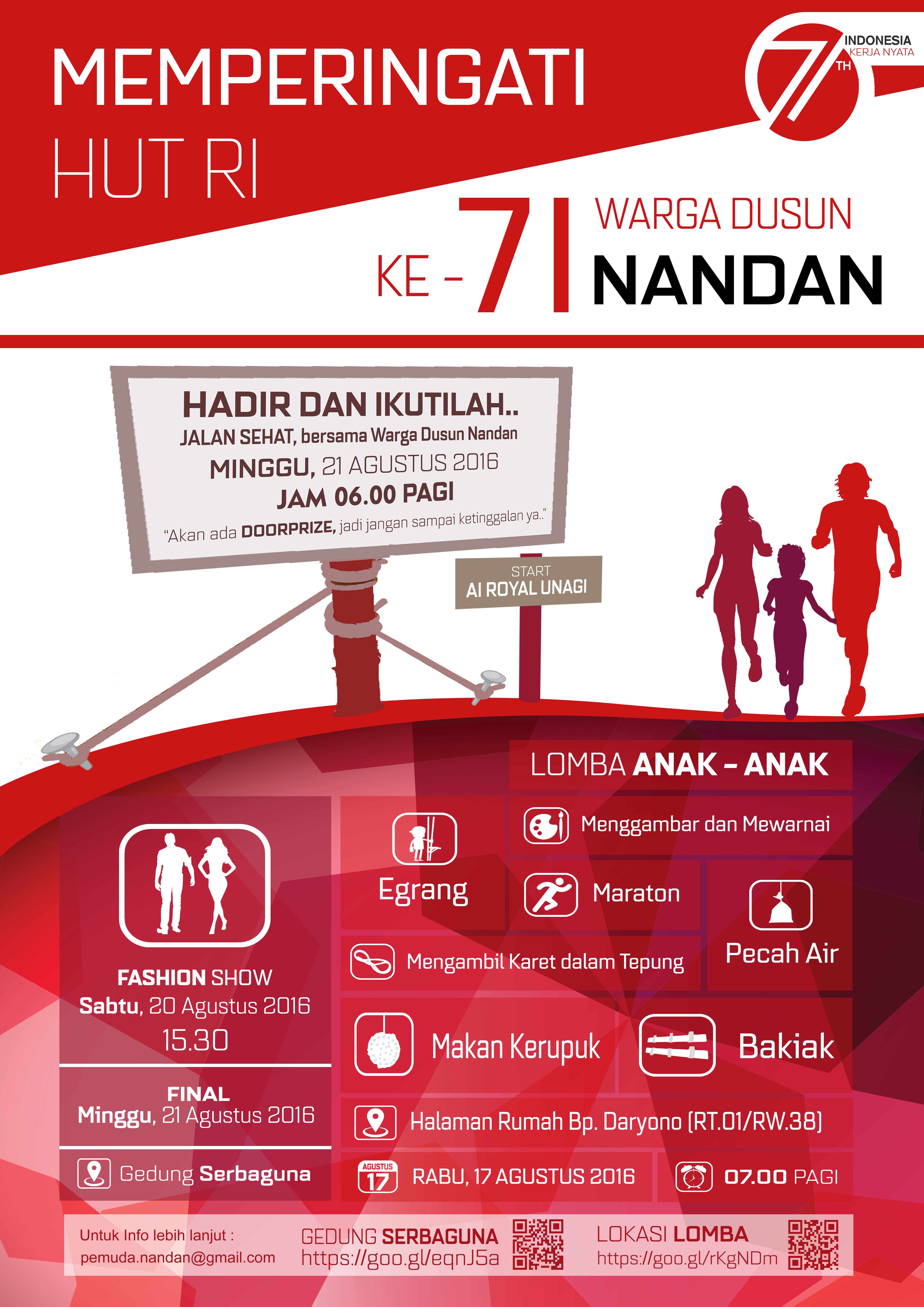 Detail Poster Jalan Sehat Hut Ri Nomer 6