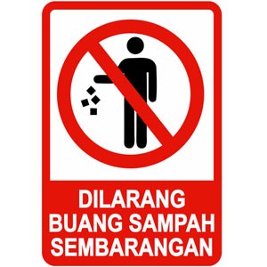 Detail Poster Jangan Membuang Sampah Sembarangan Nomer 12