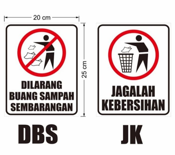 Detail Poster Jangan Membuang Sampah Sembarangan Nomer 22