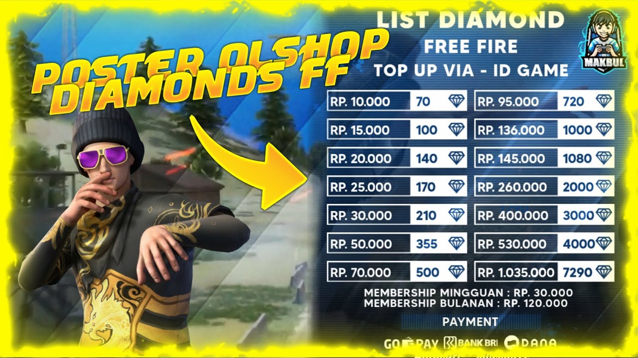 Detail Poster Jualan Diamond Ff Nomer 21