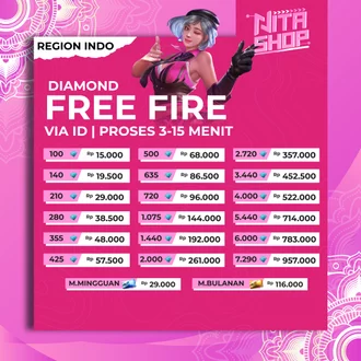 Detail Poster Jualan Diamond Ff Nomer 28