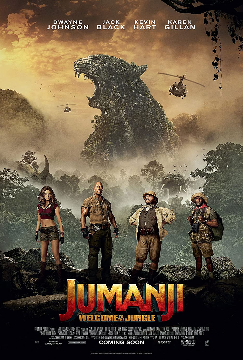 Detail Poster Jumanji 2017 Nomer 3