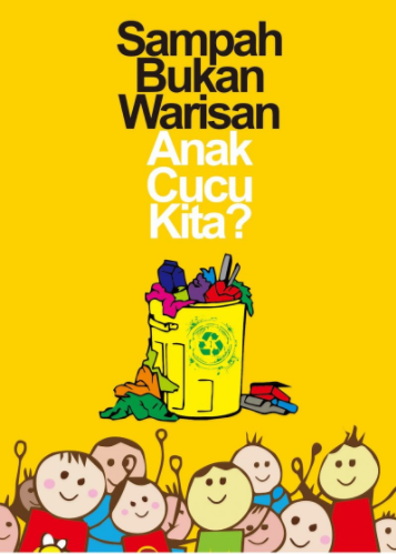Detail Poster Kebersihan Lingkungan Yang Mudah Digambar Nomer 28
