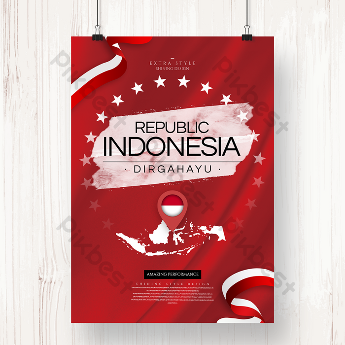 Detail Poster Kemerdekaan Indonesia Simple Nomer 29