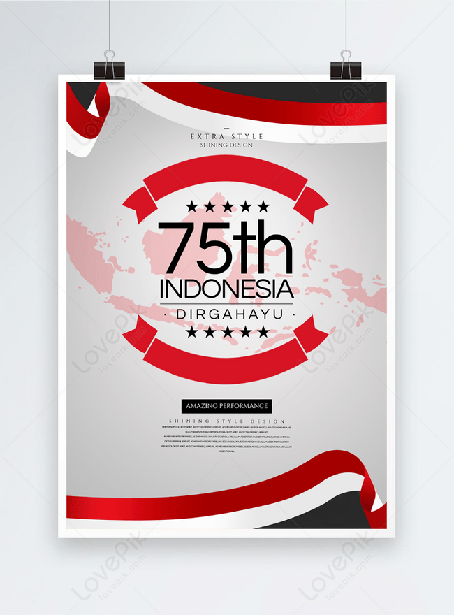 Detail Poster Kemerdekaan Indonesia Simple Nomer 41