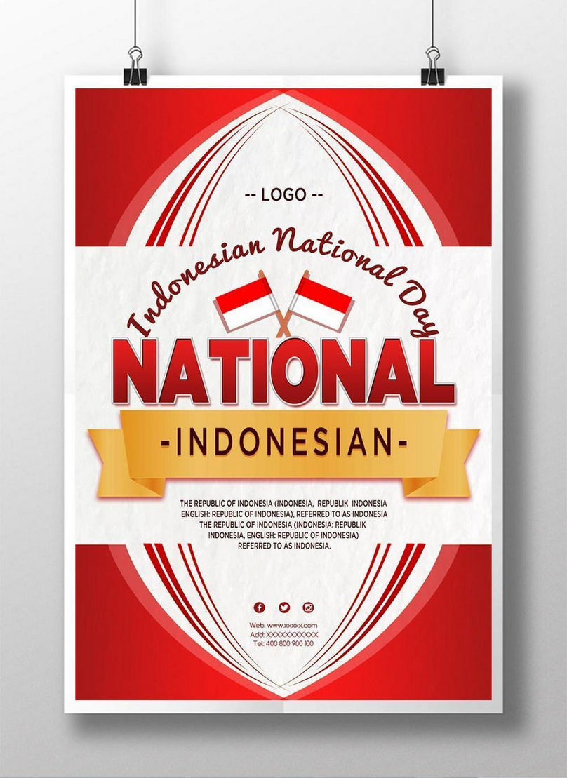 Detail Poster Kemerdekaan Indonesia Simple Nomer 43