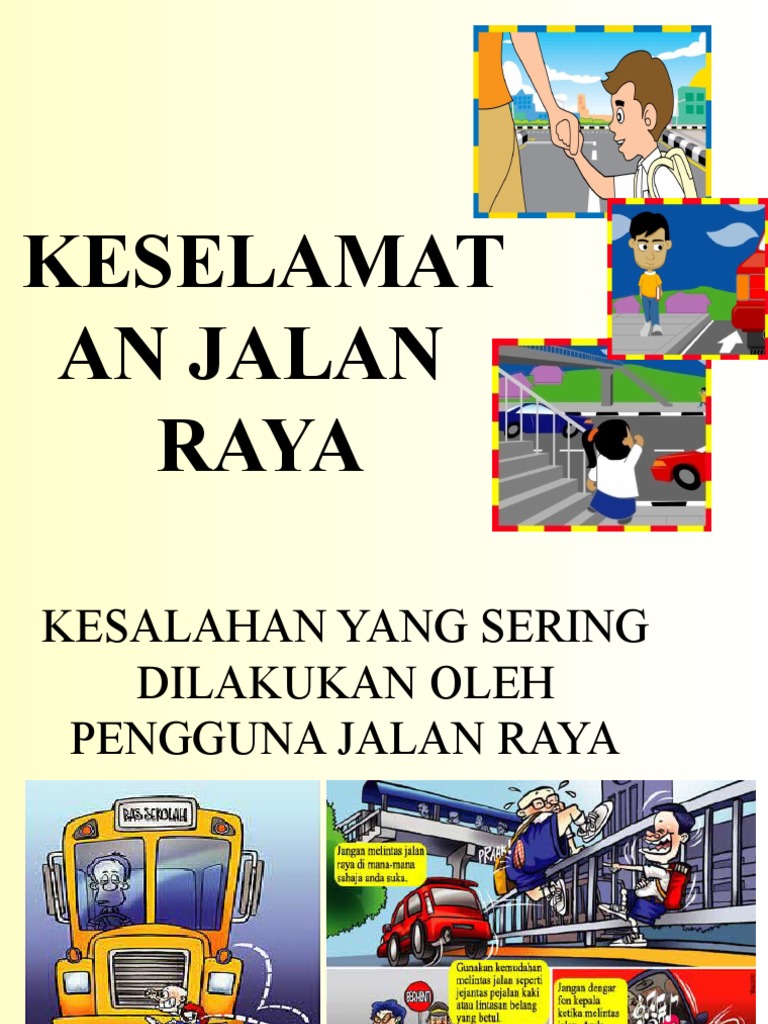 Detail Poster Keselamatan Di Jalan Raya Nomer 48