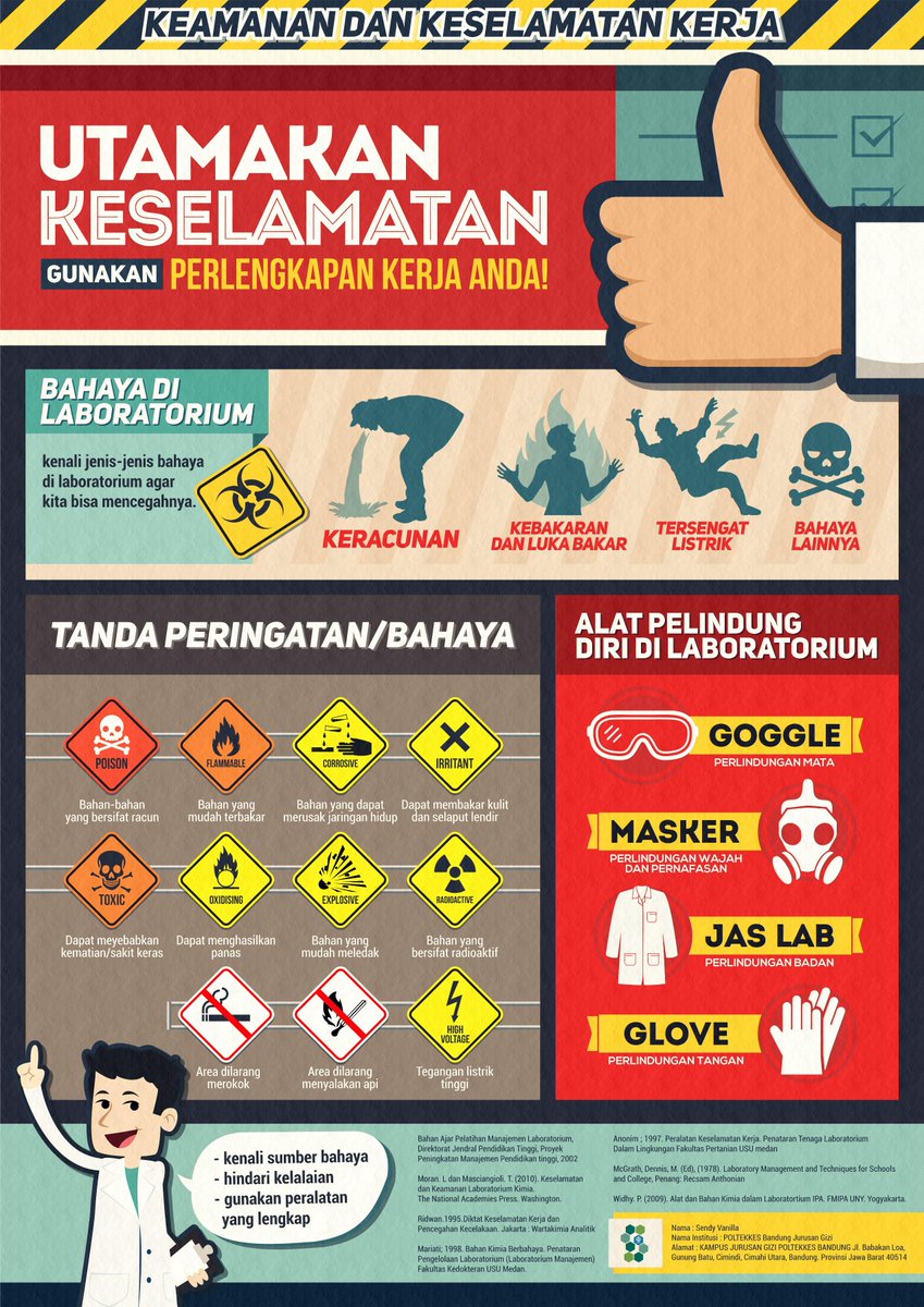 Detail Poster Keselamatan Kerja Di Laboratorium Nomer 12