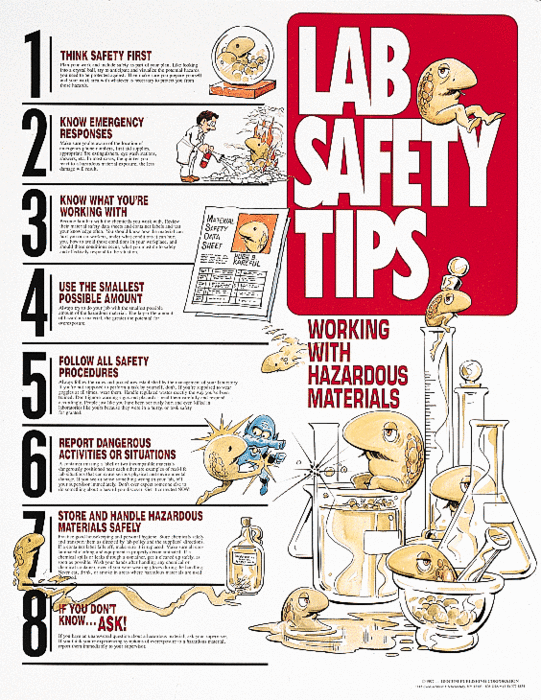 Detail Poster Keselamatan Kerja Di Laboratorium Nomer 7