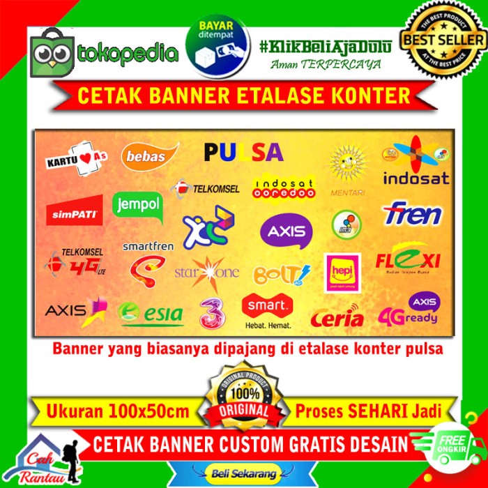 Detail Poster Konter Pulsa Nomer 25