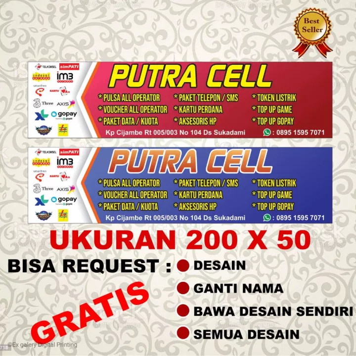 Detail Poster Konter Pulsa Nomer 29