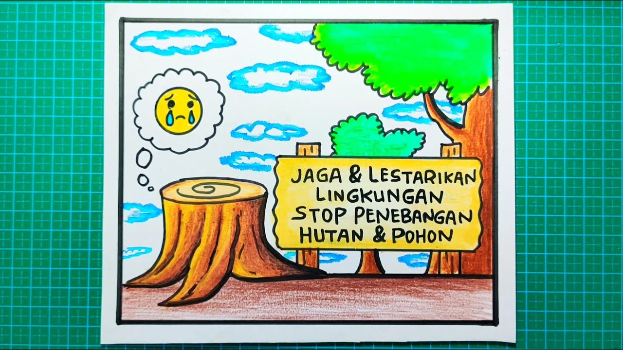 Detail Poster Lingkungan Hutan Nomer 3