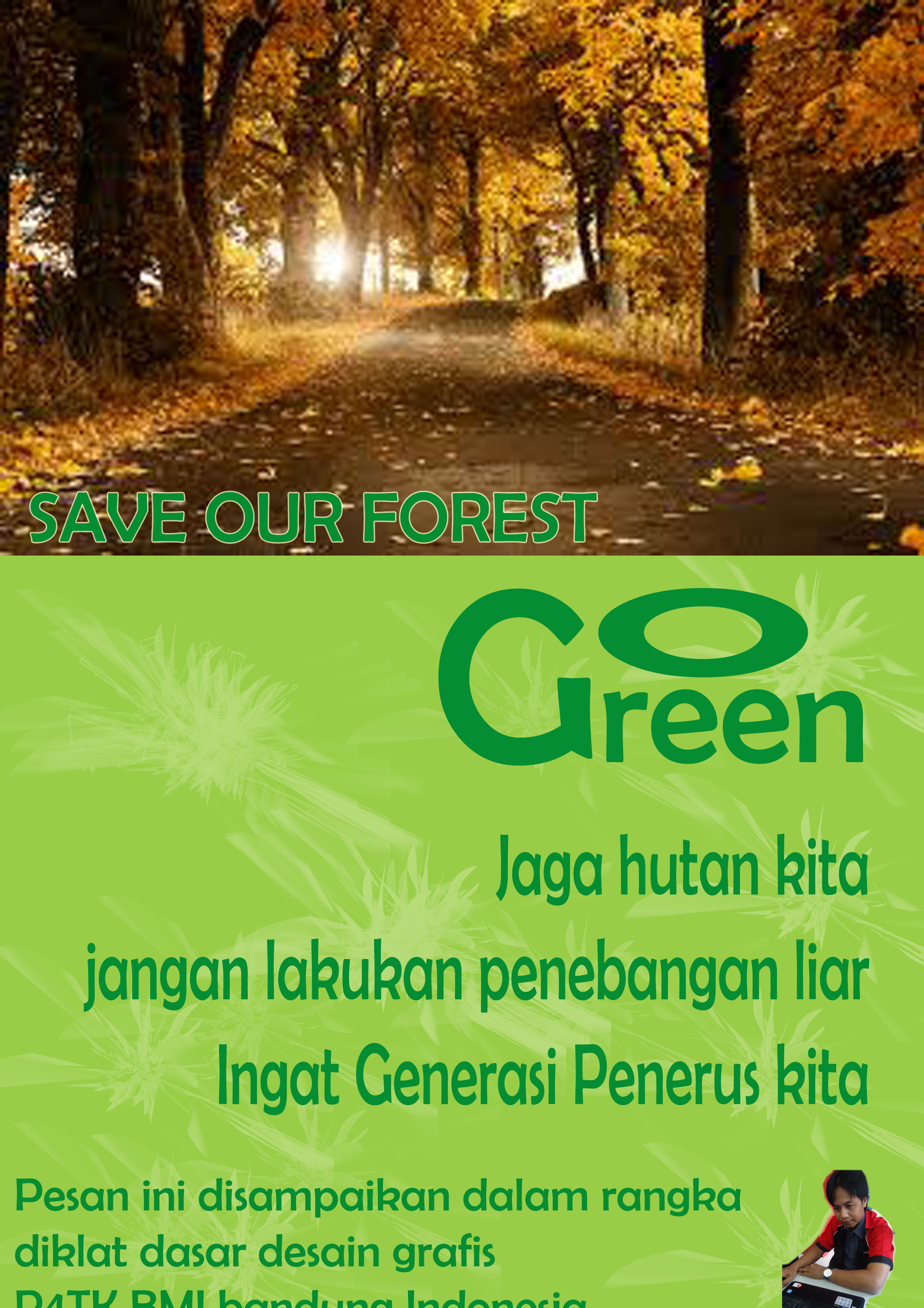 Detail Poster Lingkungan Hutan Nomer 28