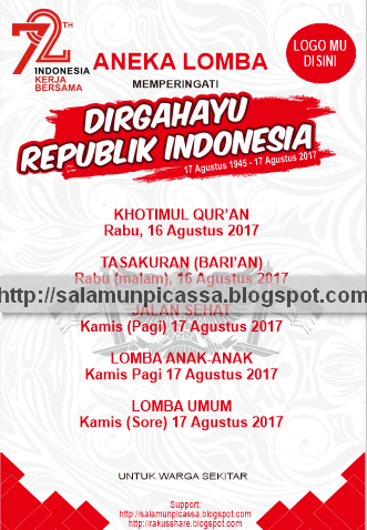 Detail Poster Lomba 17 Agustus Cdr Nomer 10