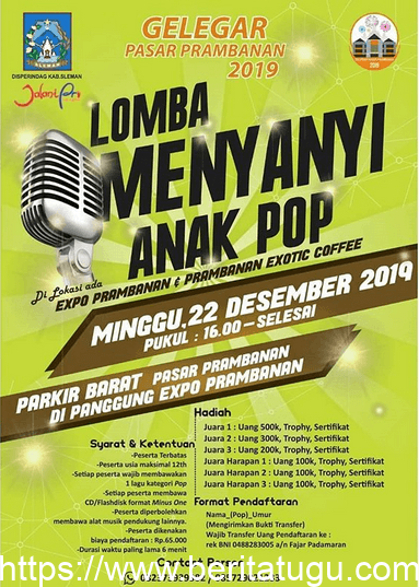 Detail Poster Lomba Menyanyi Nomer 11