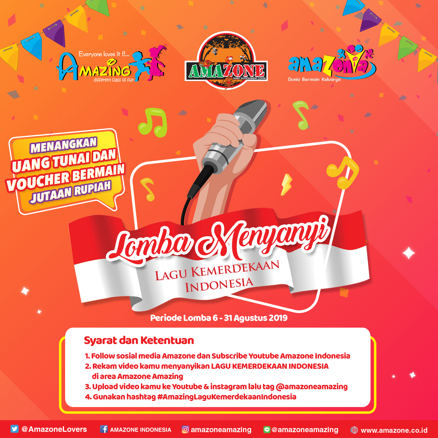 Detail Poster Lomba Menyanyi Nomer 2