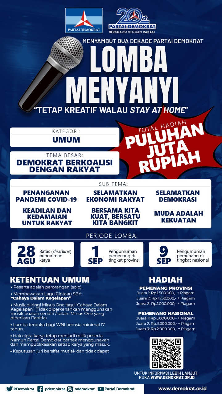 Detail Poster Lomba Menyanyi Nomer 26