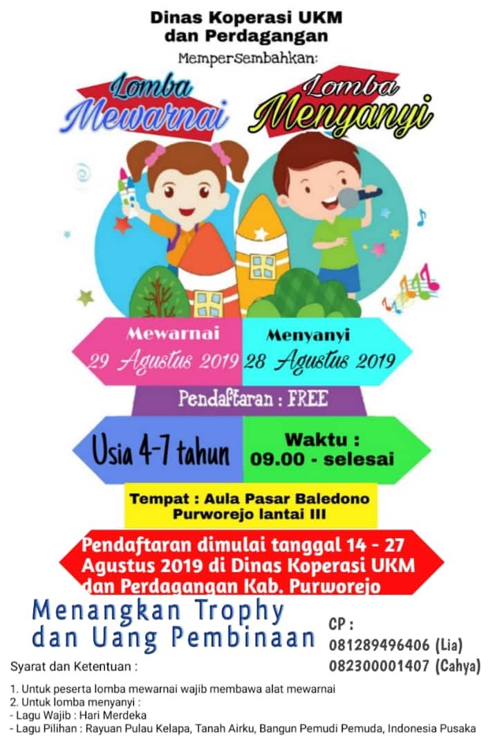 Detail Poster Lomba Menyanyi Nomer 28