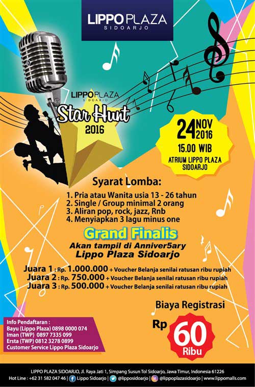 Detail Poster Lomba Menyanyi Nomer 29