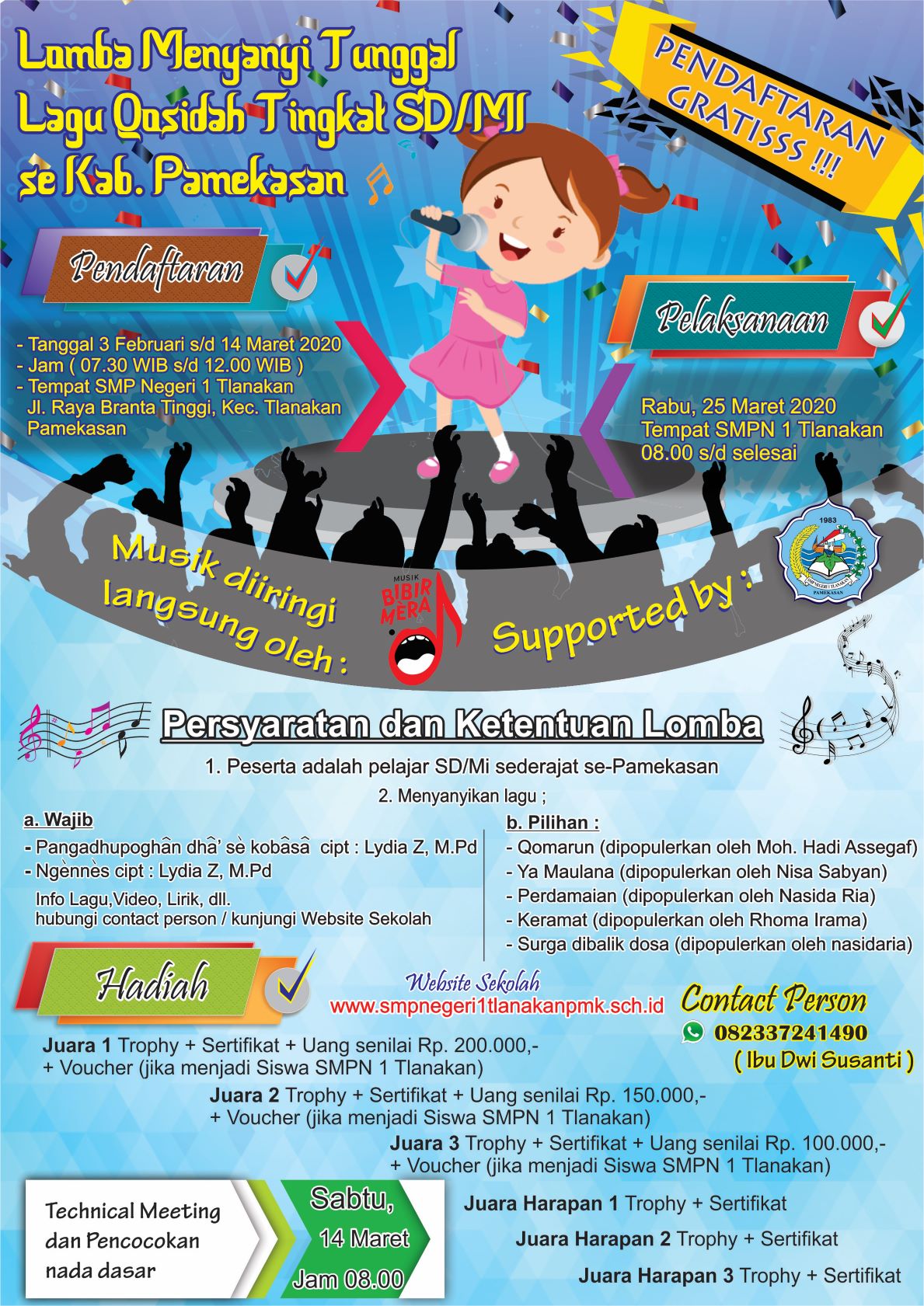 Detail Poster Lomba Menyanyi Nomer 6