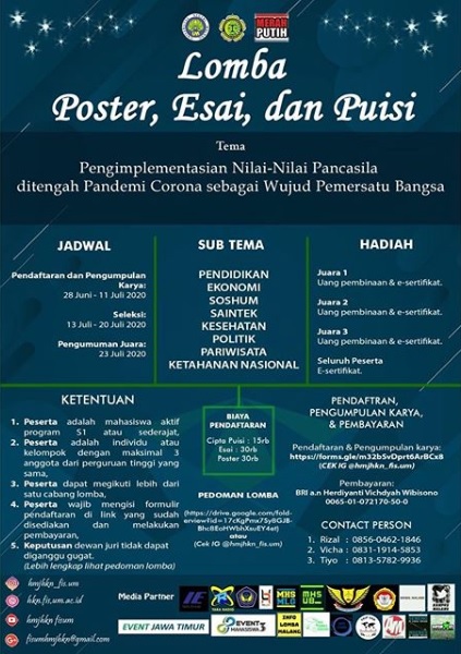 Detail Poster Lomba Puisi Nomer 17