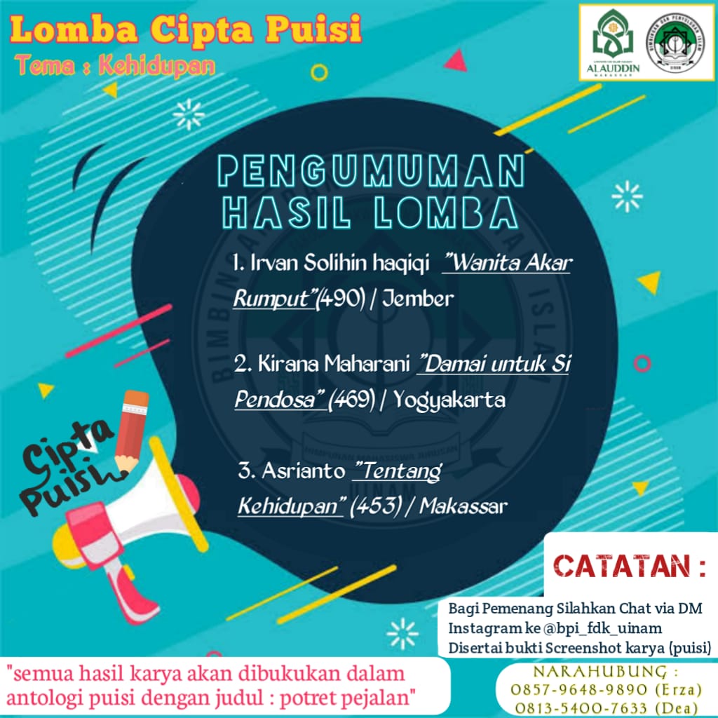 Detail Poster Lomba Puisi Nomer 27